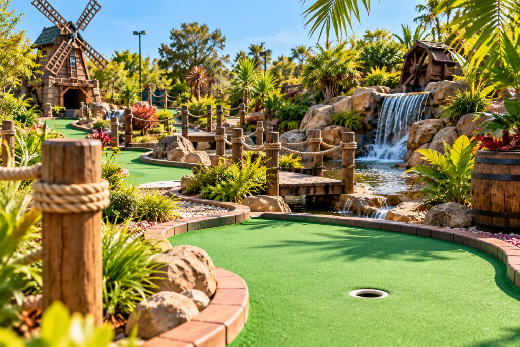 Crazy Golf Afternoon